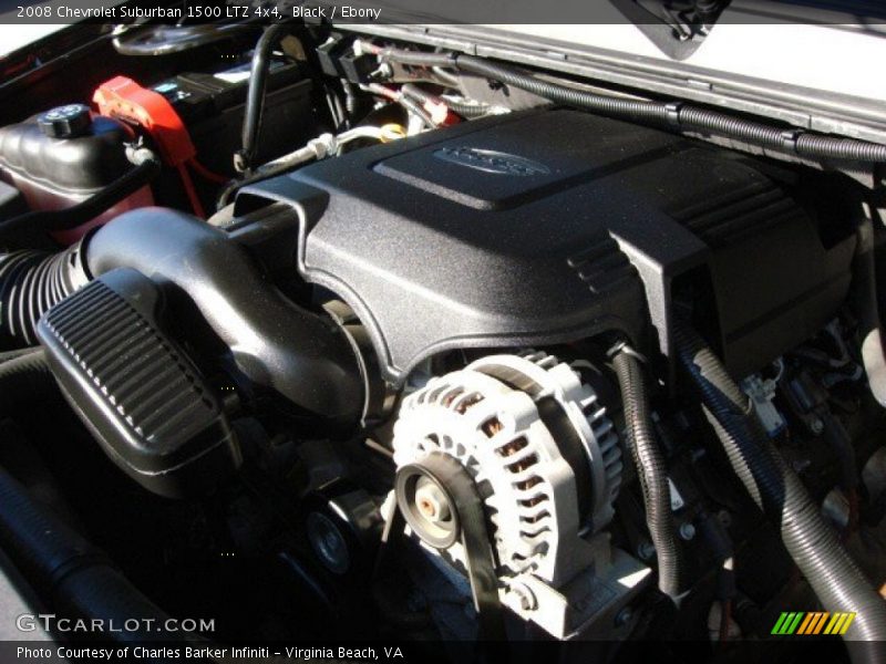 Black / Ebony 2008 Chevrolet Suburban 1500 LTZ 4x4