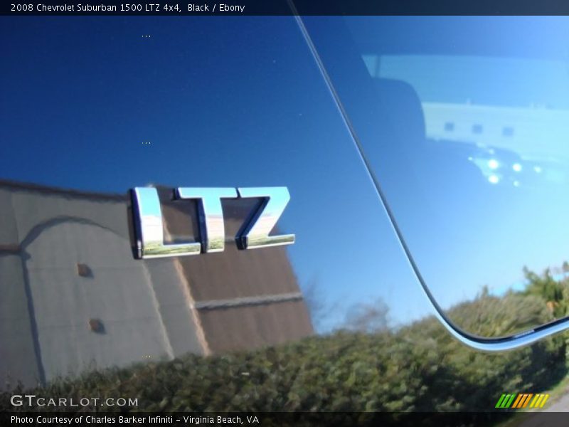 Black / Ebony 2008 Chevrolet Suburban 1500 LTZ 4x4