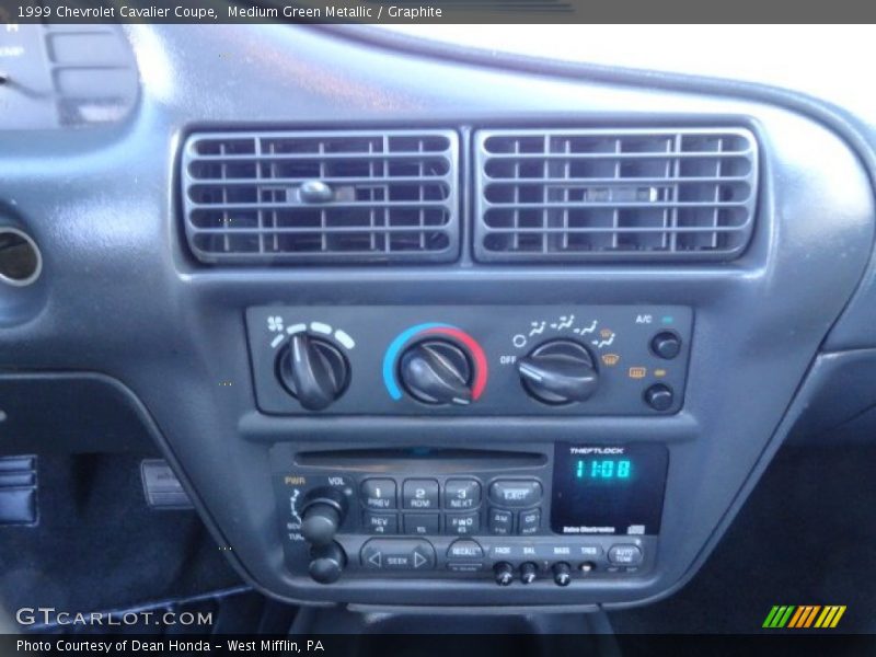 Controls of 1999 Cavalier Coupe