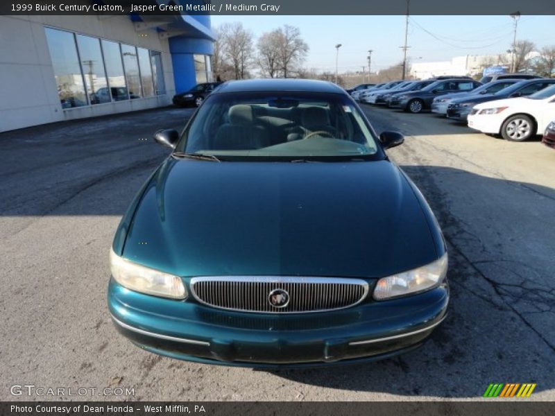 Jasper Green Metallic / Medium Gray 1999 Buick Century Custom