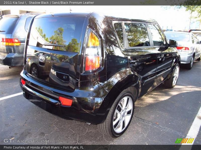 Shadow Black / Sand/Black Premium Leather 2011 Kia Soul !