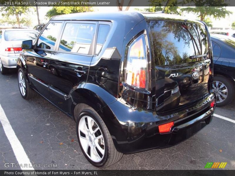 Shadow Black / Sand/Black Premium Leather 2011 Kia Soul !
