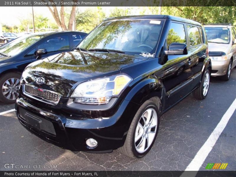 Shadow Black / Sand/Black Premium Leather 2011 Kia Soul !
