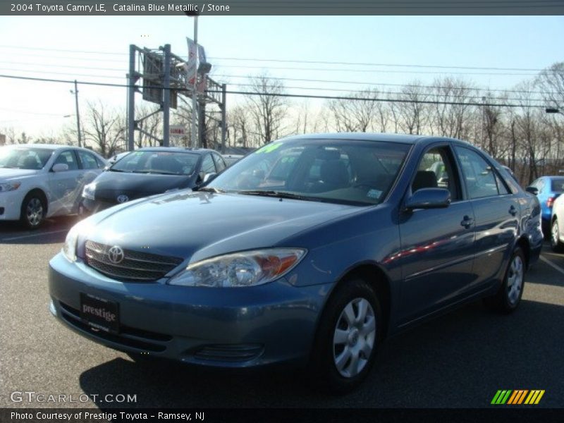 Catalina Blue Metallic / Stone 2004 Toyota Camry LE