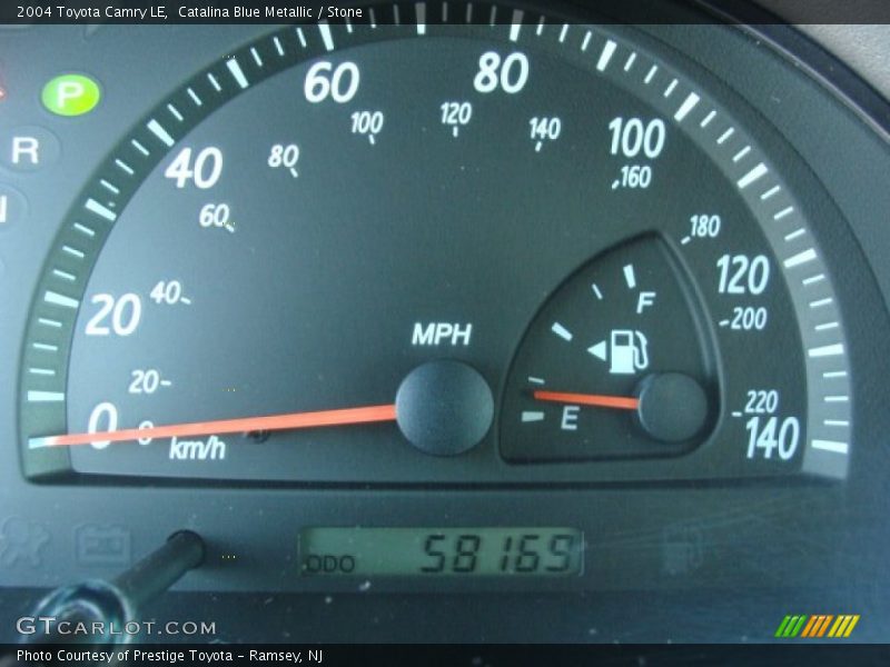 Catalina Blue Metallic / Stone 2004 Toyota Camry LE