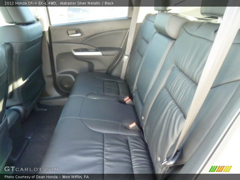 Alabaster Silver Metallic / Black 2012 Honda CR-V EX-L 4WD