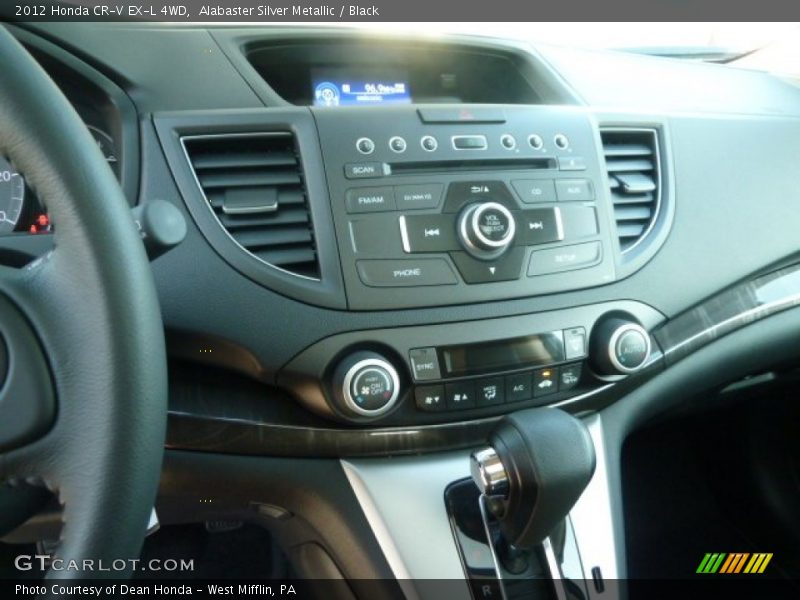Alabaster Silver Metallic / Black 2012 Honda CR-V EX-L 4WD