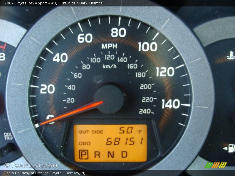 Flint Mica / Dark Charcoal 2007 Toyota RAV4 Sport 4WD