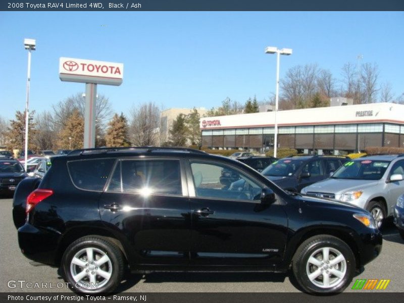 Black / Ash 2008 Toyota RAV4 Limited 4WD