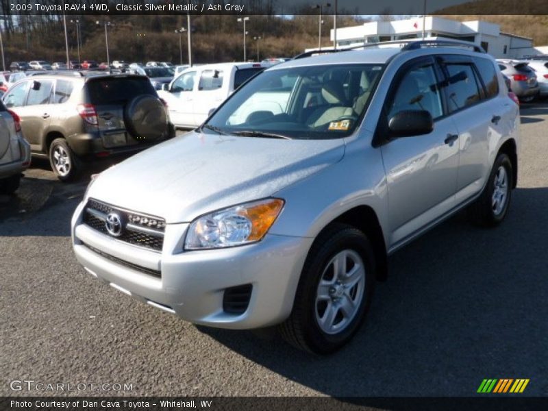 Classic Silver Metallic / Ash Gray 2009 Toyota RAV4 4WD