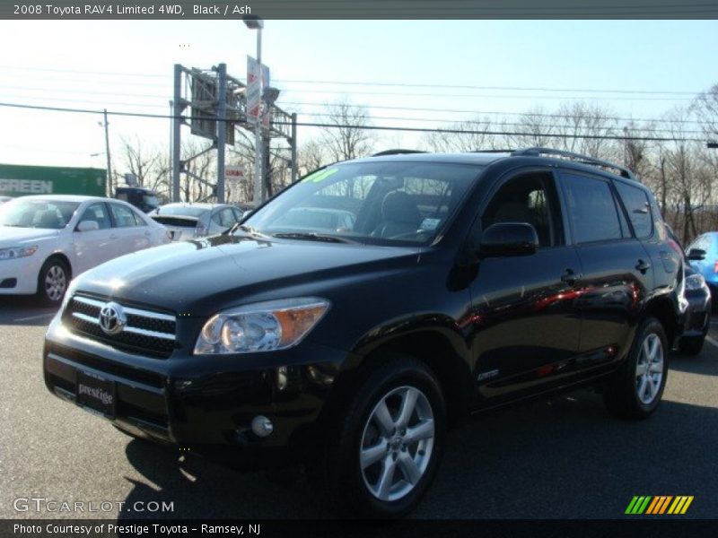 Black / Ash 2008 Toyota RAV4 Limited 4WD
