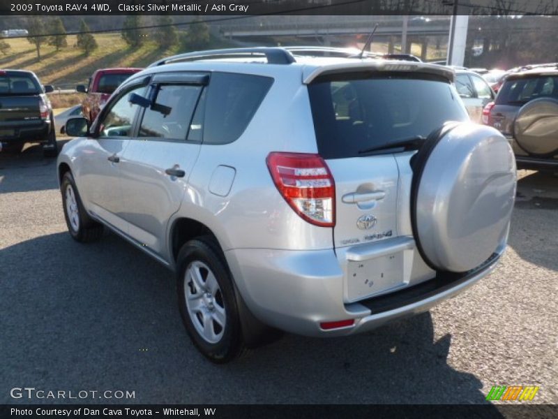 Classic Silver Metallic / Ash Gray 2009 Toyota RAV4 4WD