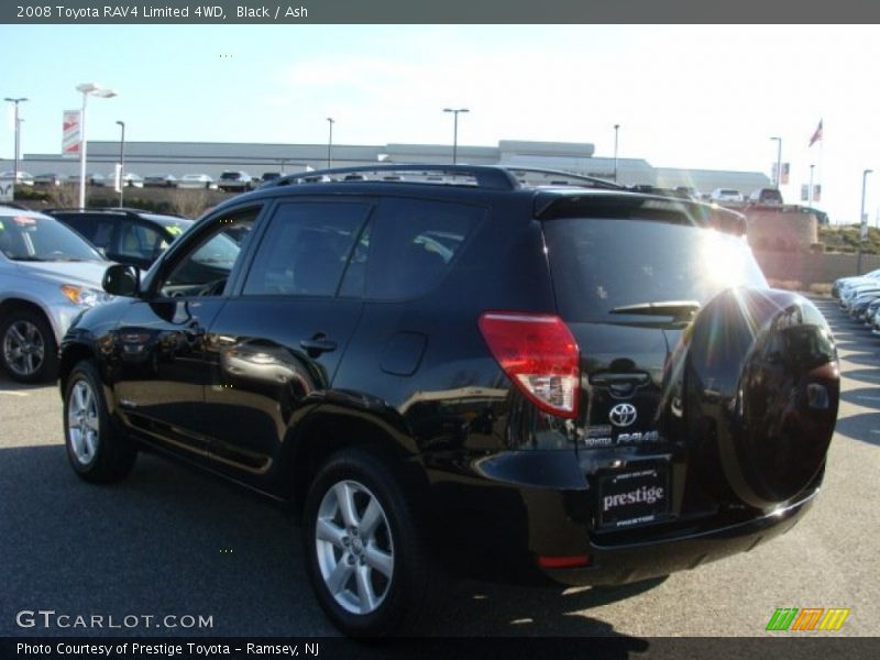 Black / Ash 2008 Toyota RAV4 Limited 4WD