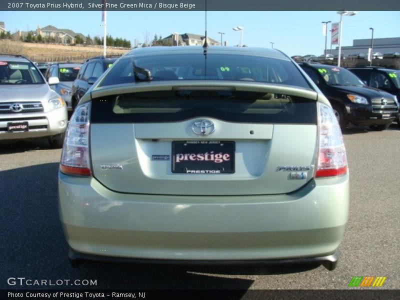Silver Pine Green Mica / Bisque Beige 2007 Toyota Prius Hybrid