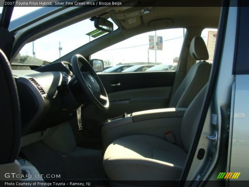 Silver Pine Green Mica / Bisque Beige 2007 Toyota Prius Hybrid