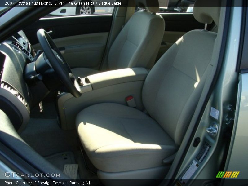 Silver Pine Green Mica / Bisque Beige 2007 Toyota Prius Hybrid