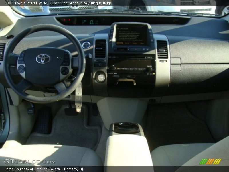Silver Pine Green Mica / Bisque Beige 2007 Toyota Prius Hybrid