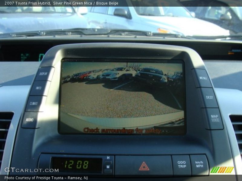Silver Pine Green Mica / Bisque Beige 2007 Toyota Prius Hybrid