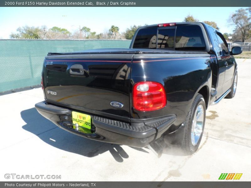 Black / Dark Graphite 2000 Ford F150 Harley Davidson Extended Cab