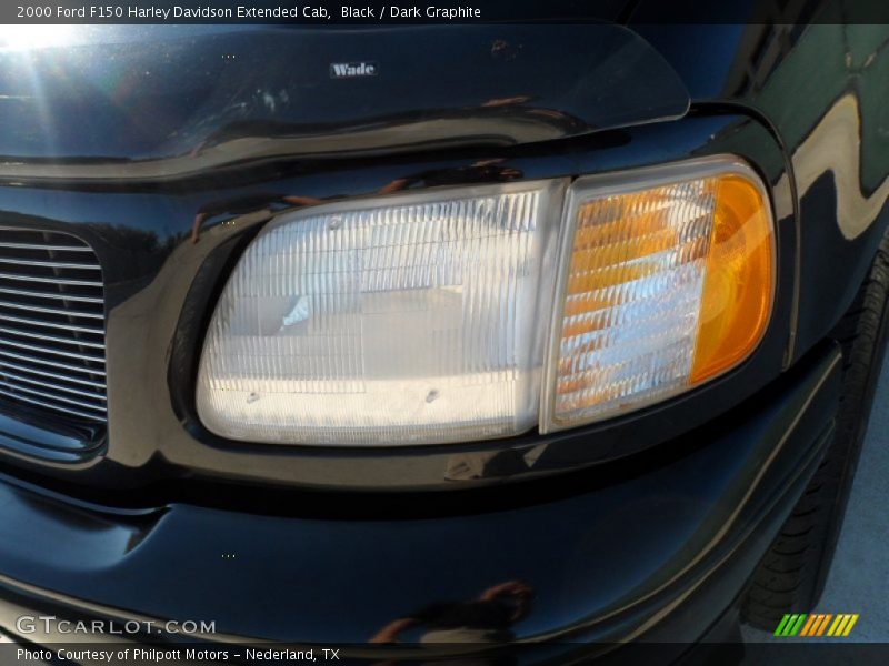 Black / Dark Graphite 2000 Ford F150 Harley Davidson Extended Cab