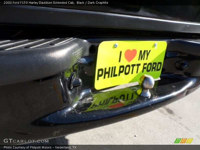 Black / Dark Graphite 2000 Ford F150 Harley Davidson Extended Cab