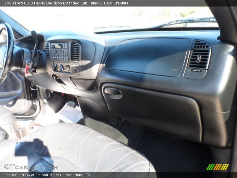 Black / Dark Graphite 2000 Ford F150 Harley Davidson Extended Cab