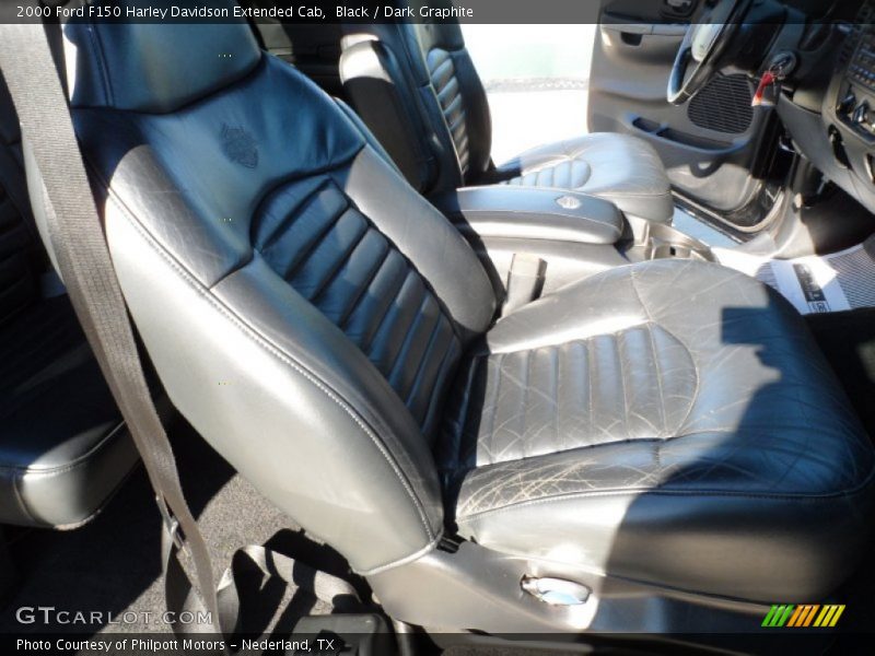 Black / Dark Graphite 2000 Ford F150 Harley Davidson Extended Cab
