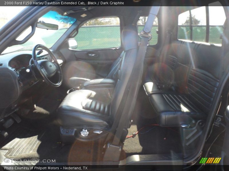 Black / Dark Graphite 2000 Ford F150 Harley Davidson Extended Cab