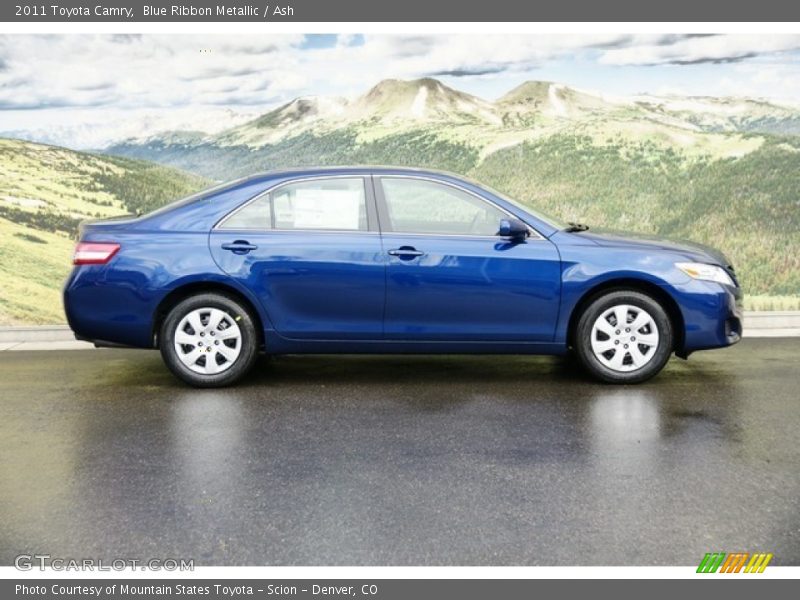 Blue Ribbon Metallic / Ash 2011 Toyota Camry