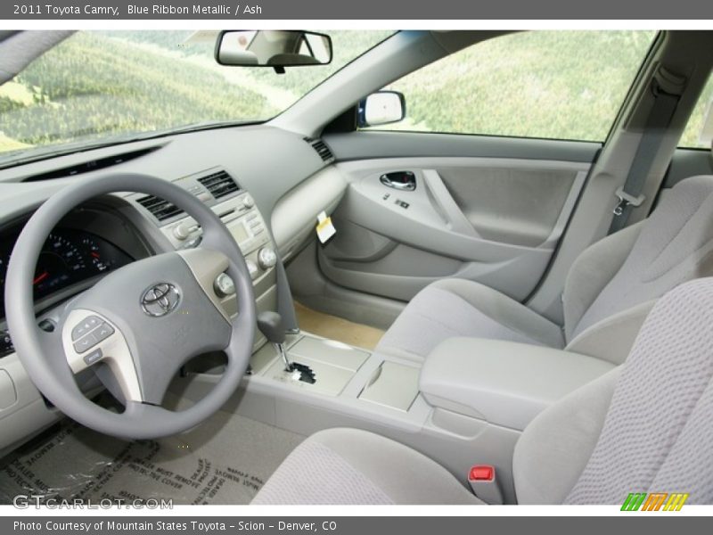 Blue Ribbon Metallic / Ash 2011 Toyota Camry