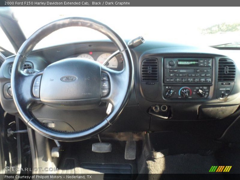Black / Dark Graphite 2000 Ford F150 Harley Davidson Extended Cab