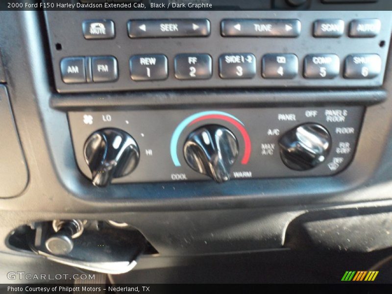 Black / Dark Graphite 2000 Ford F150 Harley Davidson Extended Cab