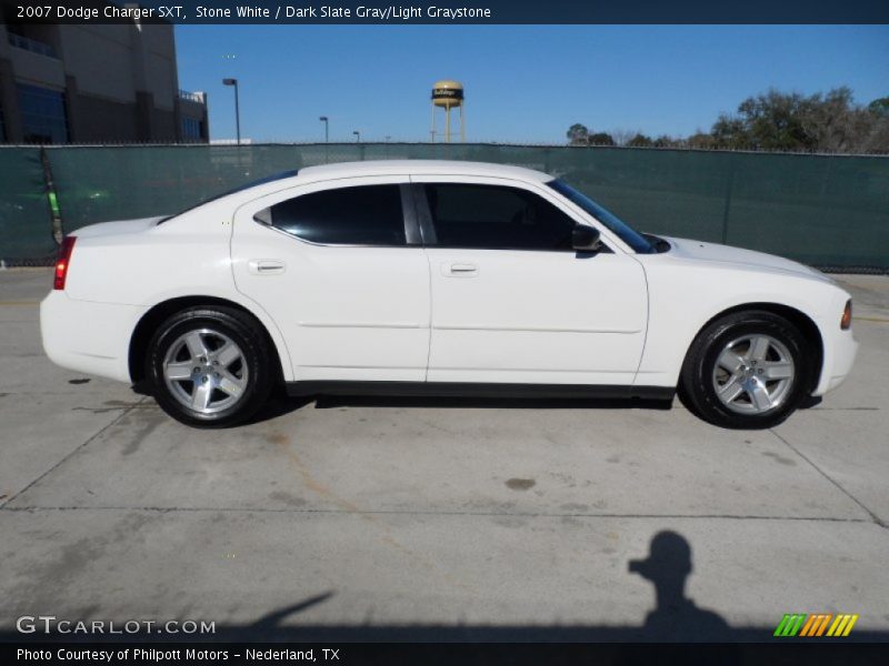 Stone White / Dark Slate Gray/Light Graystone 2007 Dodge Charger SXT