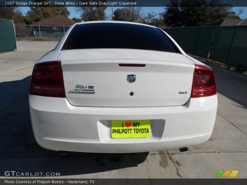 Stone White / Dark Slate Gray/Light Graystone 2007 Dodge Charger SXT