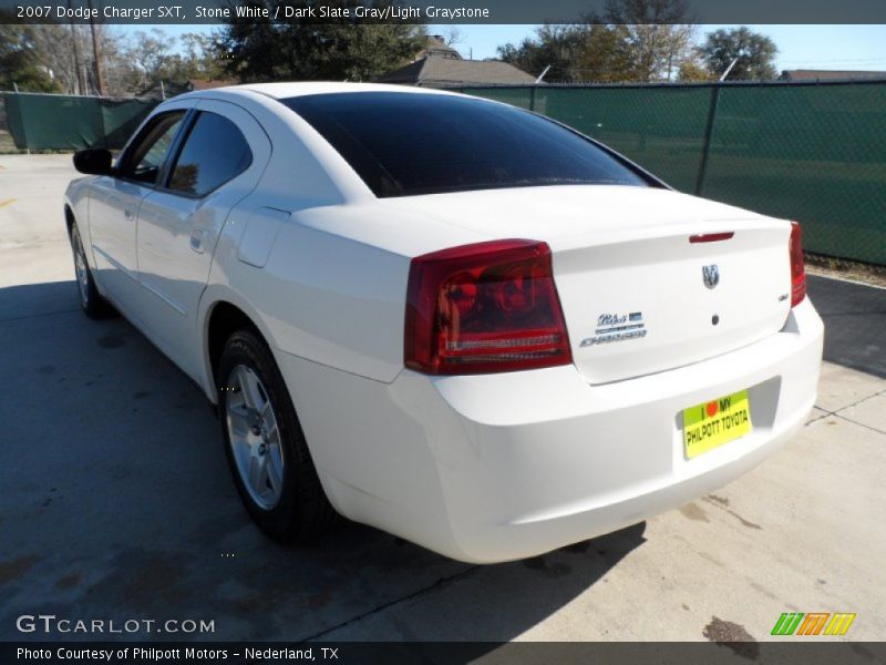 Stone White / Dark Slate Gray/Light Graystone 2007 Dodge Charger SXT