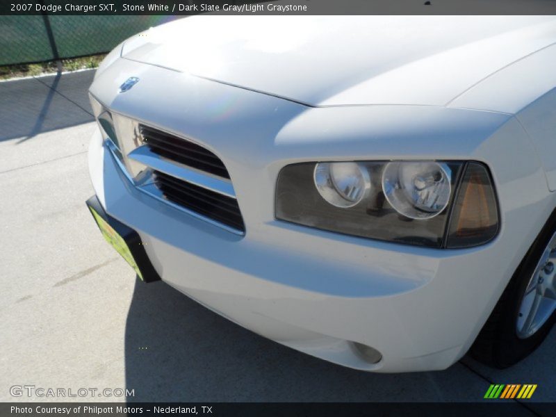 Stone White / Dark Slate Gray/Light Graystone 2007 Dodge Charger SXT