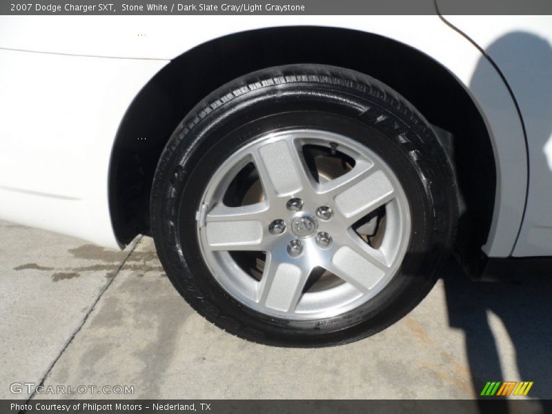 Stone White / Dark Slate Gray/Light Graystone 2007 Dodge Charger SXT