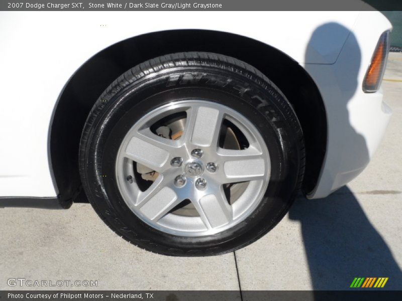 Stone White / Dark Slate Gray/Light Graystone 2007 Dodge Charger SXT