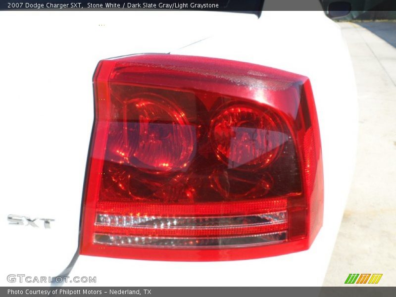 Stone White / Dark Slate Gray/Light Graystone 2007 Dodge Charger SXT