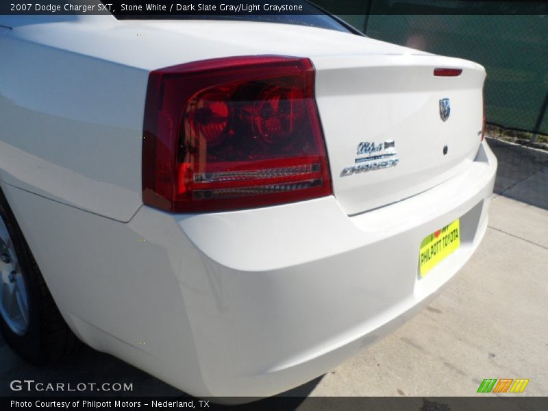 Stone White / Dark Slate Gray/Light Graystone 2007 Dodge Charger SXT