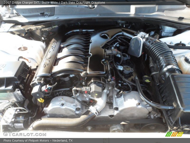 Stone White / Dark Slate Gray/Light Graystone 2007 Dodge Charger SXT