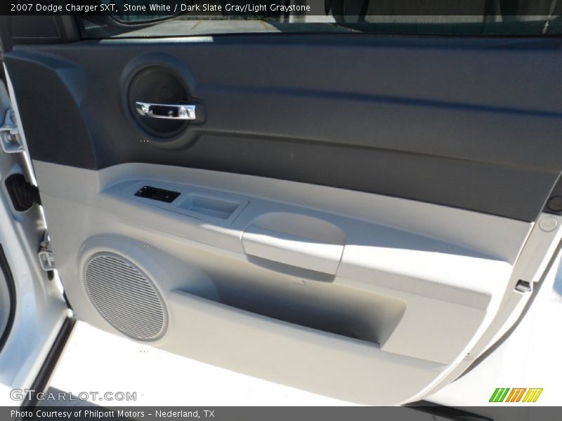 Stone White / Dark Slate Gray/Light Graystone 2007 Dodge Charger SXT