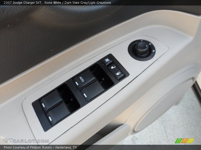 Stone White / Dark Slate Gray/Light Graystone 2007 Dodge Charger SXT