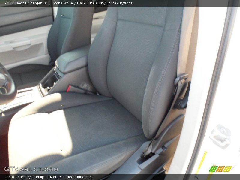 Stone White / Dark Slate Gray/Light Graystone 2007 Dodge Charger SXT