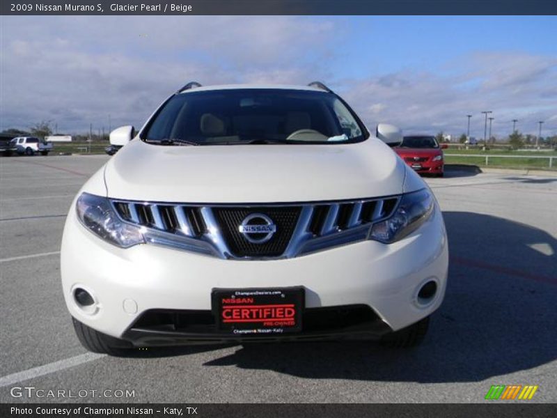 Glacier Pearl / Beige 2009 Nissan Murano S