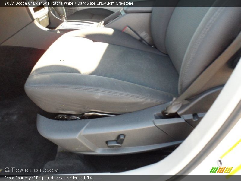 Stone White / Dark Slate Gray/Light Graystone 2007 Dodge Charger SXT