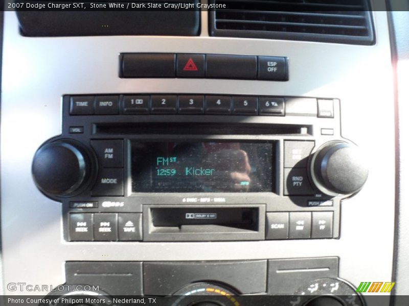 Stone White / Dark Slate Gray/Light Graystone 2007 Dodge Charger SXT