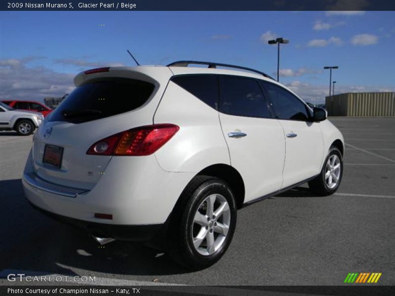Glacier Pearl / Beige 2009 Nissan Murano S