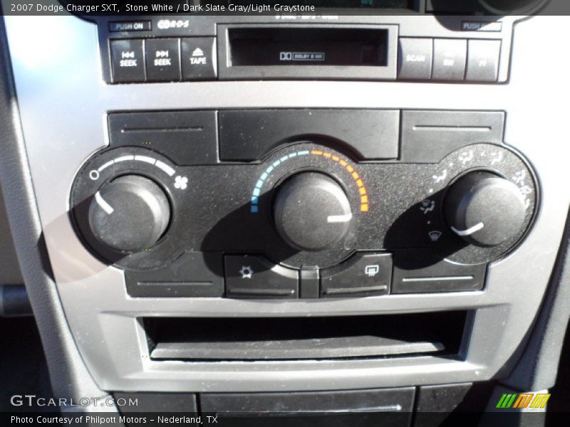 Stone White / Dark Slate Gray/Light Graystone 2007 Dodge Charger SXT