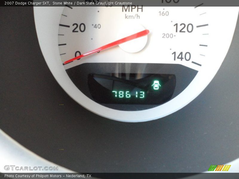 Stone White / Dark Slate Gray/Light Graystone 2007 Dodge Charger SXT